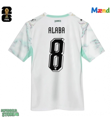 Østrig David Alaba #8 Replika Udebanetrøje VM 2026 Kortærmet